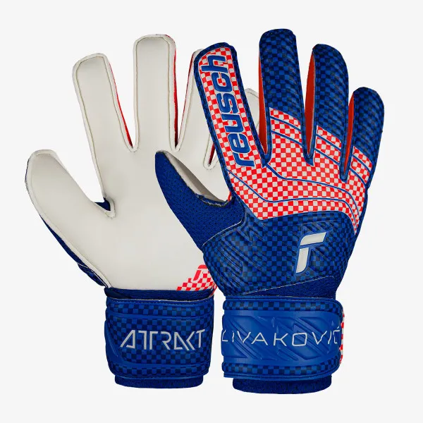 Reusch Golmanske rukavice ATTRAKT SOLID JUNIOR LIVAKOVIC 4020 