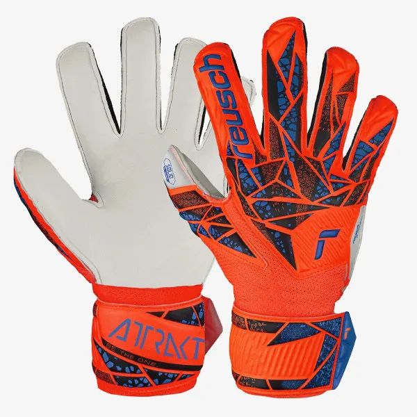 Reusch Golmanske rukavice ATTRAKT SOLID FINGER SUPPORT JUNIOR 