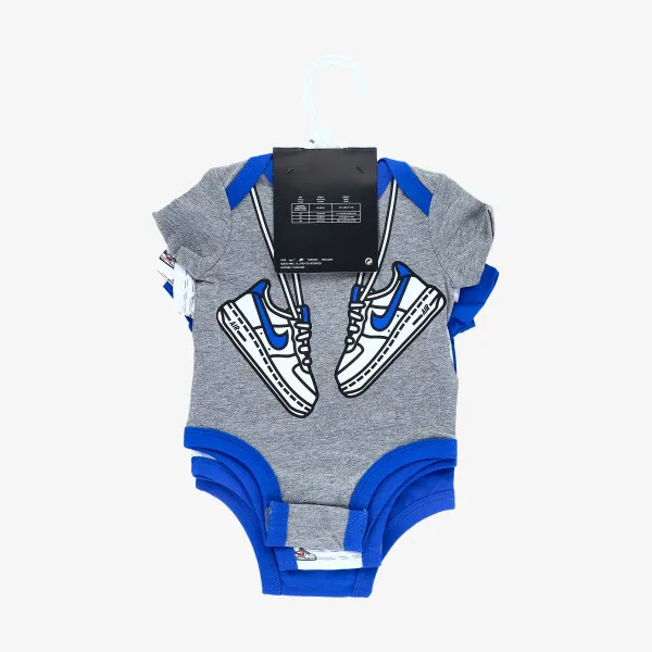 JORDAN Bodysuit NKB SS BODYSUIT 3 PACK 