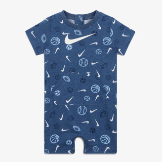 JORDAN Bodysuit Sportsball Printed Romper 