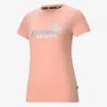 Puma ESS+ Metallic Logo Tee 