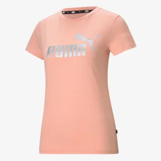 Puma ESS+ Metallic Logo Tee 