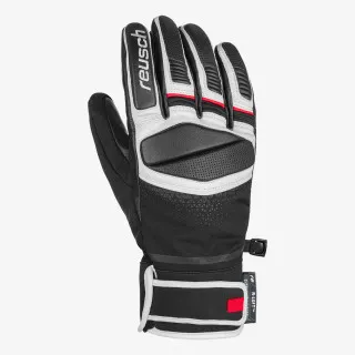 Reusch MASTERY BK/WH/FIRE RED 