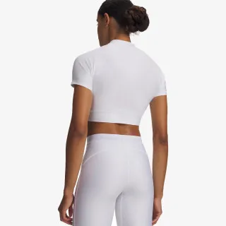 Under Armour UA HeatGear Crop Mock SS 