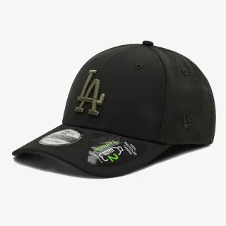 New Era BLACK BASE SNAP 9FORTY LOSDOD BLKN 