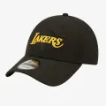 New Era BLACK BASE SNAP 9FORTY LOSLAK BLKY 