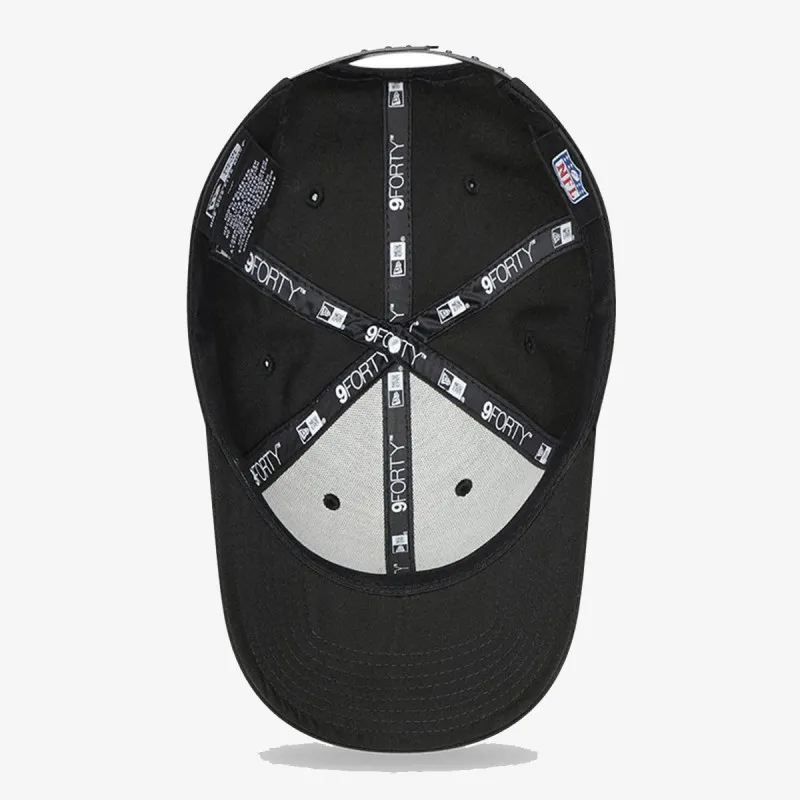 New Era BLACK BASE SNAP 9FORTY LASRAI BLKB 