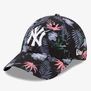 New Era WMNS FLORAL 9FORTY NEYYAN  BLKWHI Š 