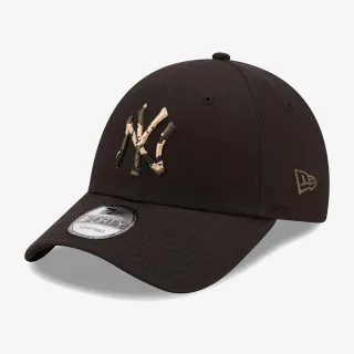 New Era CAMO INFILL 9FORTY NEYYAN  BLKWDC 