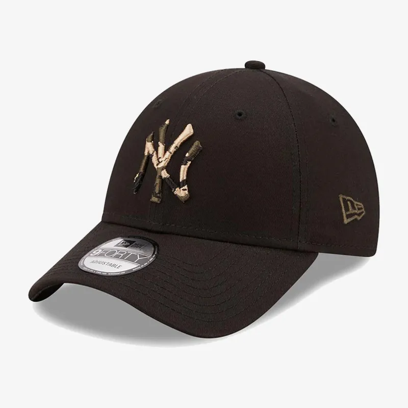 New Era CAMO INFILL 9FORTY NEYYAN  BLKWDC 
