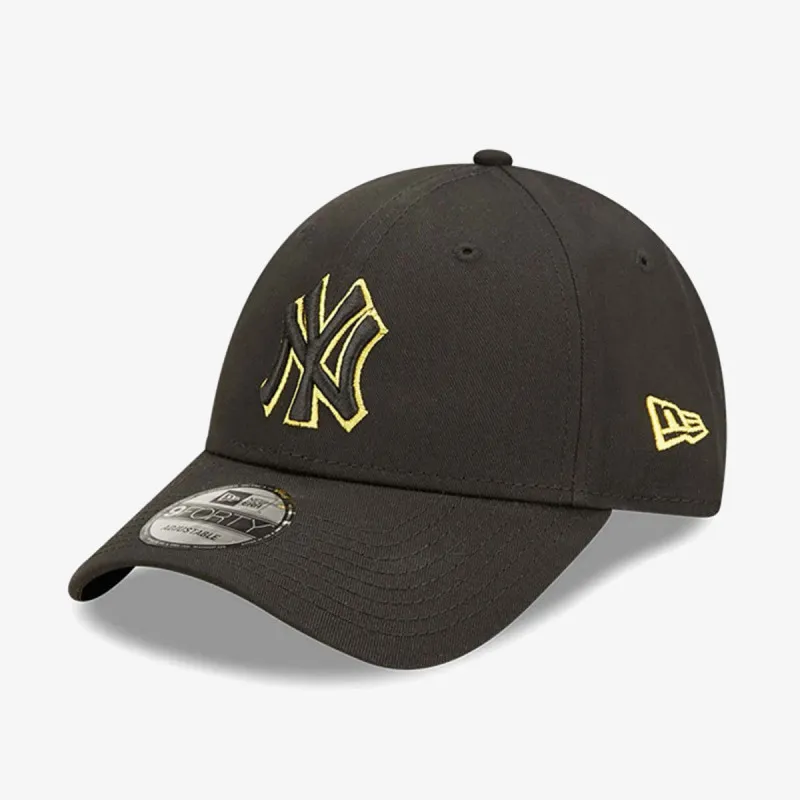 New Era KAPA TEAM OUTLINE 9FORTY NEYYAN BLKHCB Š 