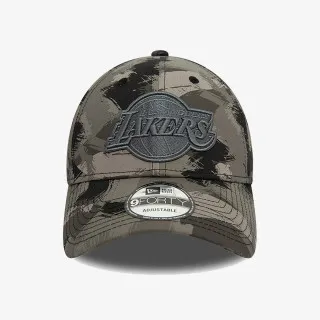 New Era PAINTED AOP 9FORTY LOSLAK  GRHBLK 