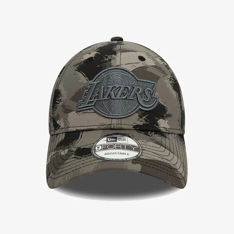 New Era PAINTED AOP 9FORTY LOSLAK  GRHBLK 