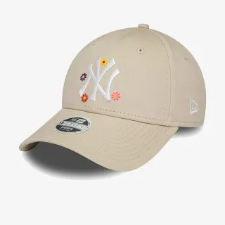 New Era WMNS FLOWER 9FORTY NEYYAN  STNWHI 