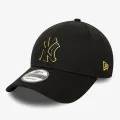 New Era Šilterica METALLIC OUTLINE 9FORTY NEYYAN  BLKMTG 
