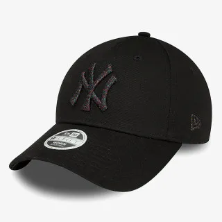 New Era WMNS METALLIC LOGO 9FORTY NEYYAN  BLKXMT 