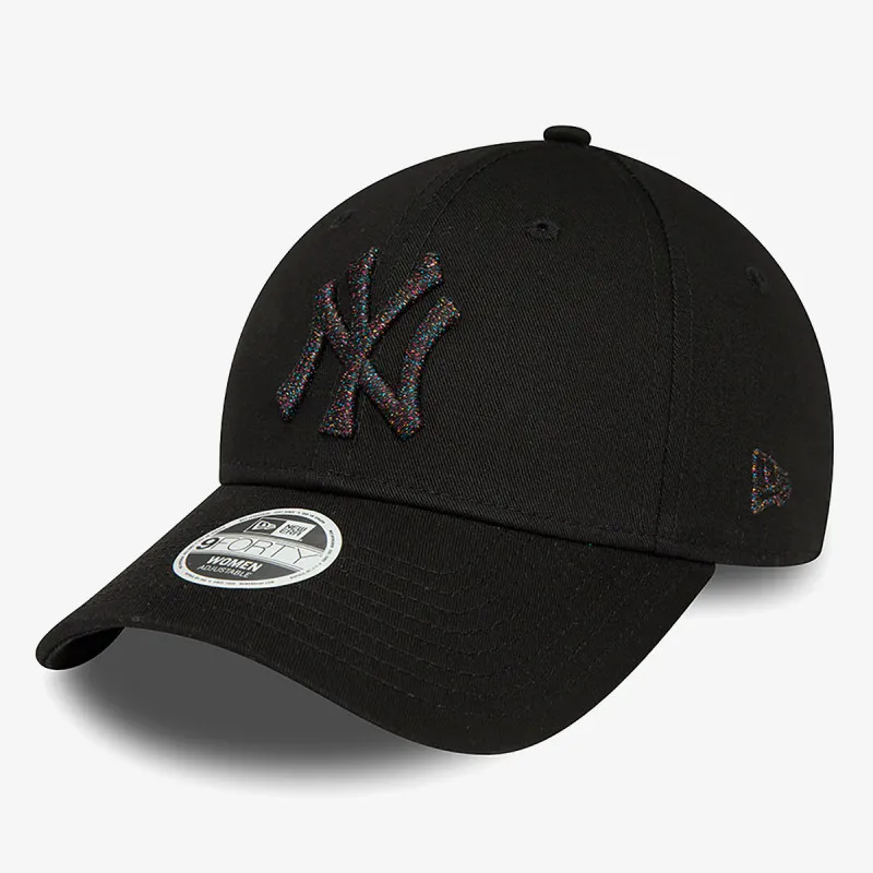 New Era WMNS METALLIC LOGO 9FORTY NEYYAN  BLKXMT 