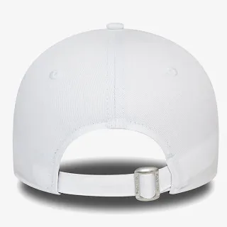 New Era WMNS METALLIC LOGO 9FORTY NEYYAN  WHI 