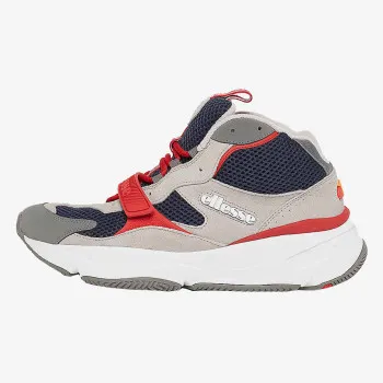 ellesse TENISICE AURANO MID SUED AM GRY/BLU/RED 
