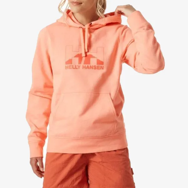 Helly Hansen Majica s kapuljačom W NORD GRAPHIC PULLOVER HOODIE 