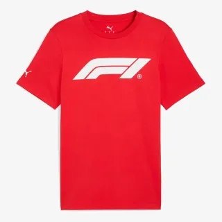 Puma F1 ESS Logo Tee 180g Pop Red 