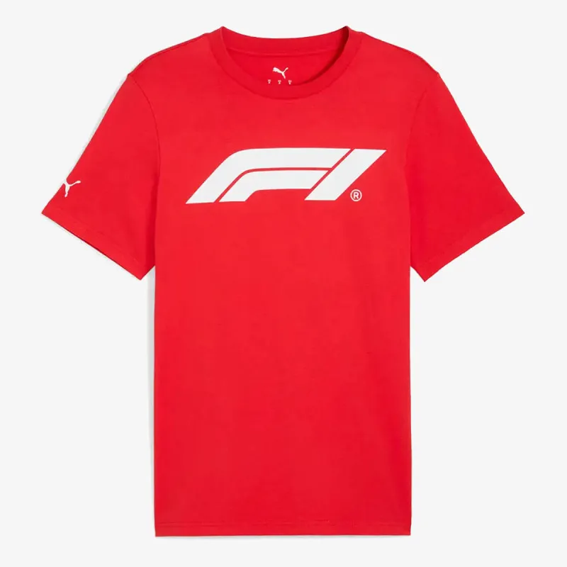Puma F1 ESS Logo Tee 180g Pop Red 