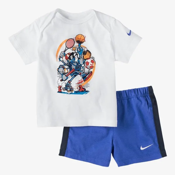 Nike Kratke hlače GFX J SET (SS + SHORT) INF 