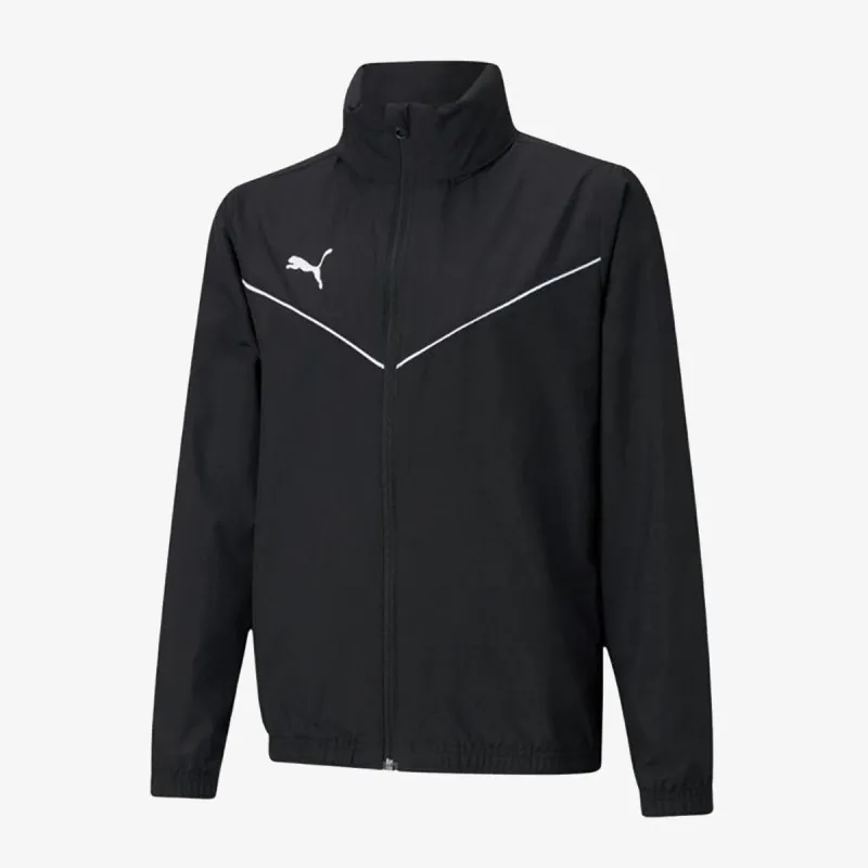 Puma TEAMRISE ALL WEATHER JKT JR PUMA BLACK-P