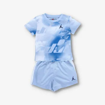 Nike Komplet za djecu JDB TRIPLE TEAM AOP SHORT SET 