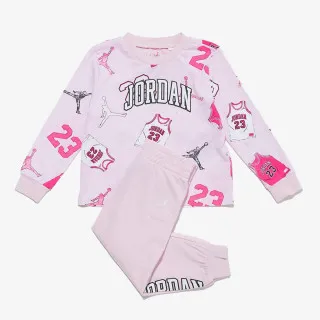 JORDAN JDN MJ 23 JERSEY LS PANT  SET 