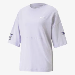 Puma PUMA POWER NOVA SHINE Colorblock Tee 