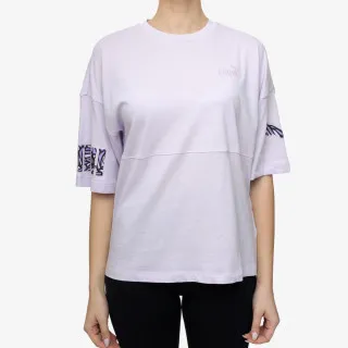 Puma PUMA POWER NOVA SHINE Colorblock Tee 