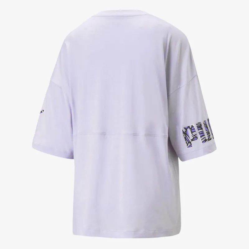 Puma PUMA POWER NOVA SHINE Colorblock Tee 