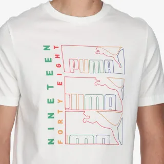Puma PUMA GRAPHICS Triple No. 1 Logo Tee 