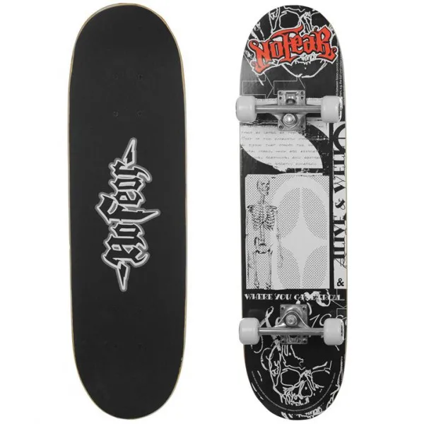 NO FEAR No Fear Skateboard Snr 40 Black 