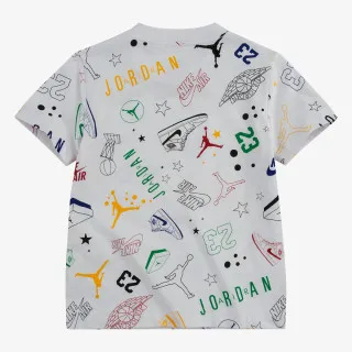 Nike JORDAN JDB ALLSTAR SCRIBBLE SS TEE 