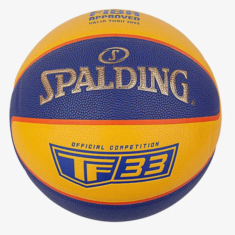 Spalding TF-33 Gold - Yellow/Blue 2021 Sz6 Compos 