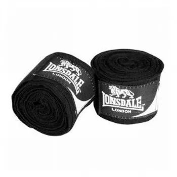 Lonsdale Fitness oprema 3,5M HANDWRAP30 BLACK - BANDAZER ZA RUKE 