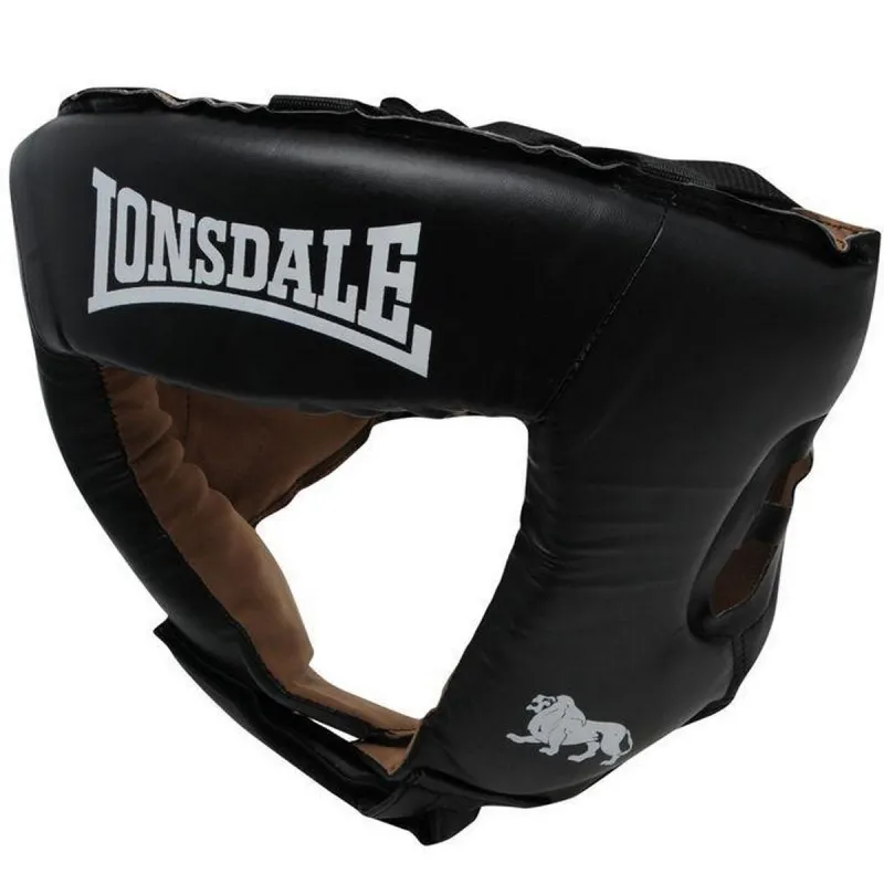 Lonsdale TBC CHALL H/GUARD 0 BLACK LARGE 