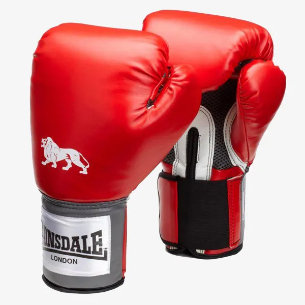 Lonsdale Rukavice LONSDALE PRO TRAIN GLV RED 14OZ 