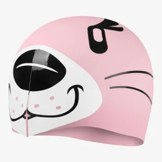 Speedo PRINTED CHARACTER CAP IU LTS PINK/BLACK 