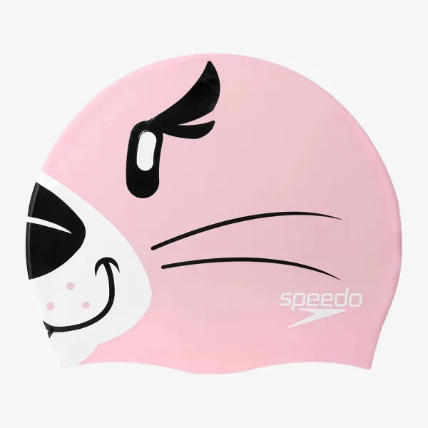 Speedo PRINTED CHARACTER CAP IU LTS PINK/BLACK 