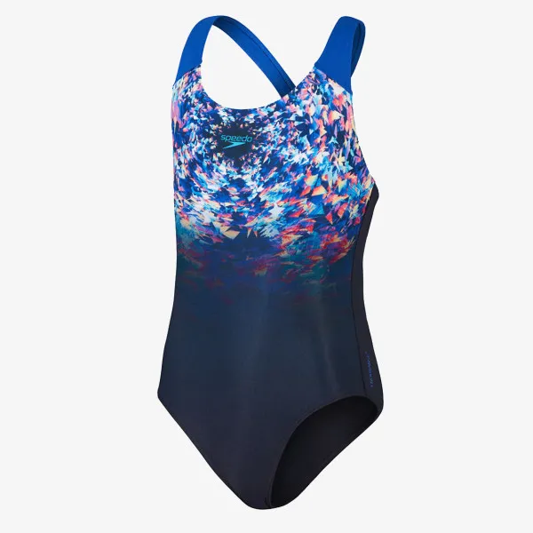 Speedo Kupaći kostim DIGI PLMT SPBK JF NAVY/BLUE 