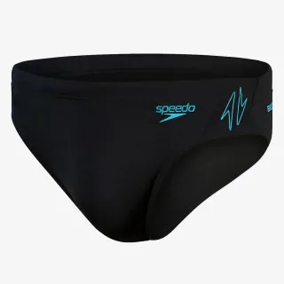 Speedo HYPERBOOM SPL 7CM BRF AM BLACK/BLUE 