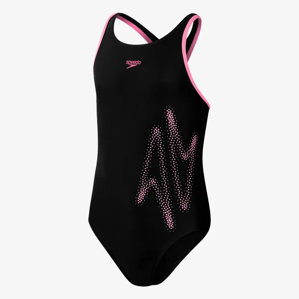 Speedo Kupaći kostim HYPERBOOM PT FYBK JF BLACK/PINK 