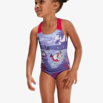 SPEEDO KUPAĆI KOSTIM Girls LTS  Printed Racerback 