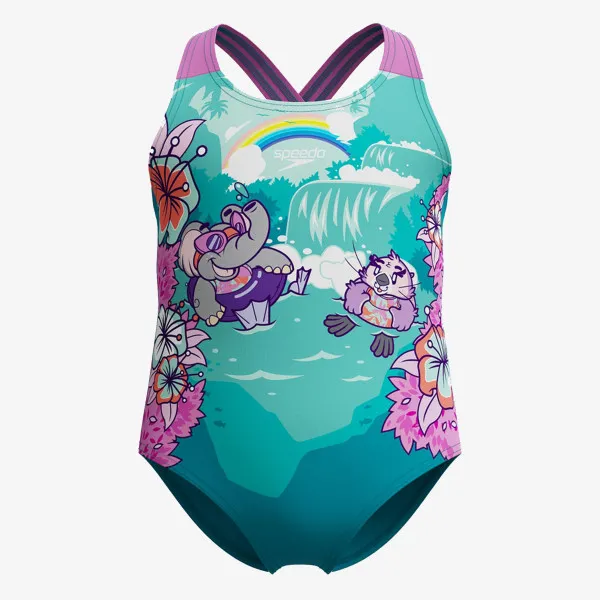 Speedo LTS BCK 1PC XBCK IF BLUE 