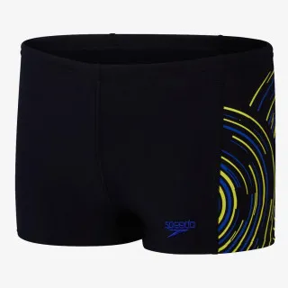 Speedo PLMT PRNT ASHT JM BLACK/BLUE 