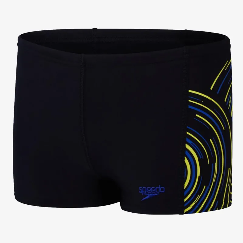 Speedo PLMT PRNT ASHT JM BLACK/BLUE 