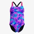 Speedo Print Powerback One Piece 